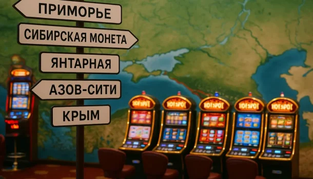 В России продолжают действовать четыре легальные игорные зоны; запускается пятая — в Крыму