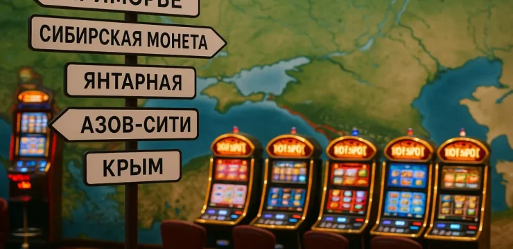 В России продолжают действовать четыре легальные игорные зоны; запускается пятая — в Крыму