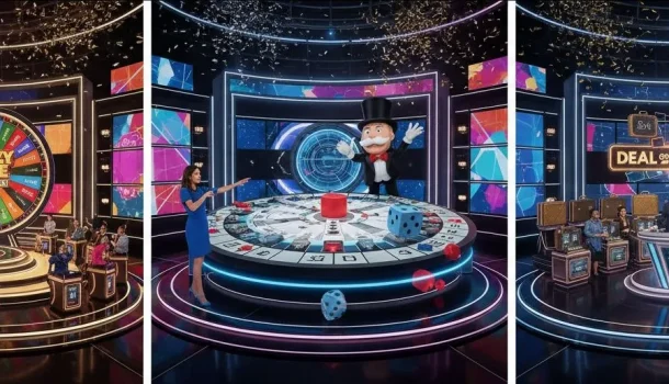 Популярные игровые шоу Live-казино: Crazy Time, Monopoly, Deal or No Deal