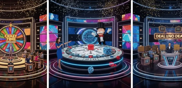 Популярные игровые шоу Live-казино: Crazy Time, Monopoly, Deal or No Deal Популярные игровые шоу Live-казино: Crazy Time, Monopoly, Deal or No Deal