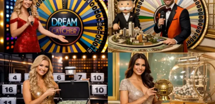 Самые популярные Live слоты-шоу 2026: Crazy Time и Dream Catcher