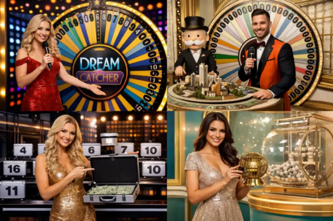 Самые популярные Live слоты-шоу 2026: Crazy Time и Dream Catcher